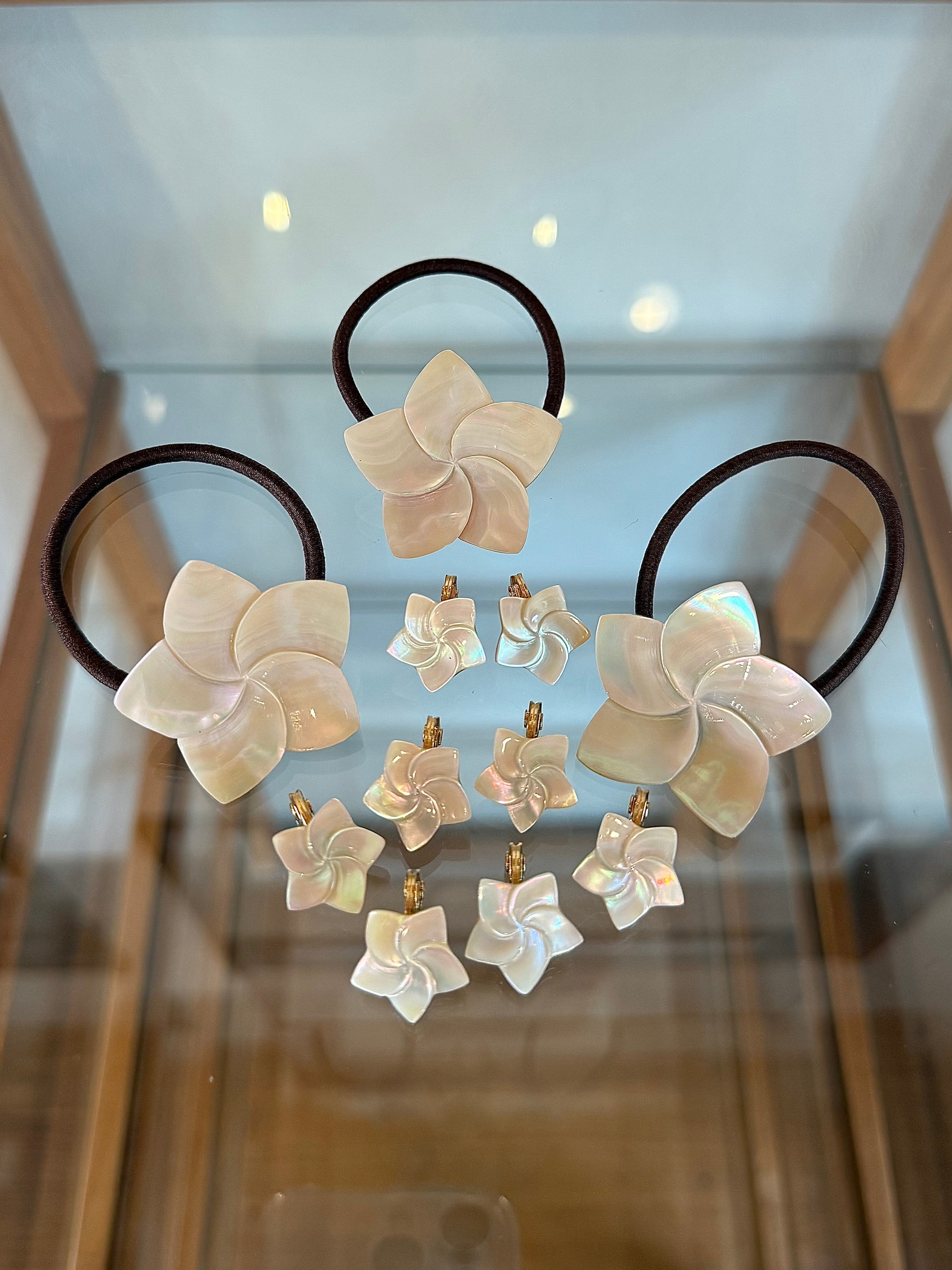 プルメリア・ヘアゴム