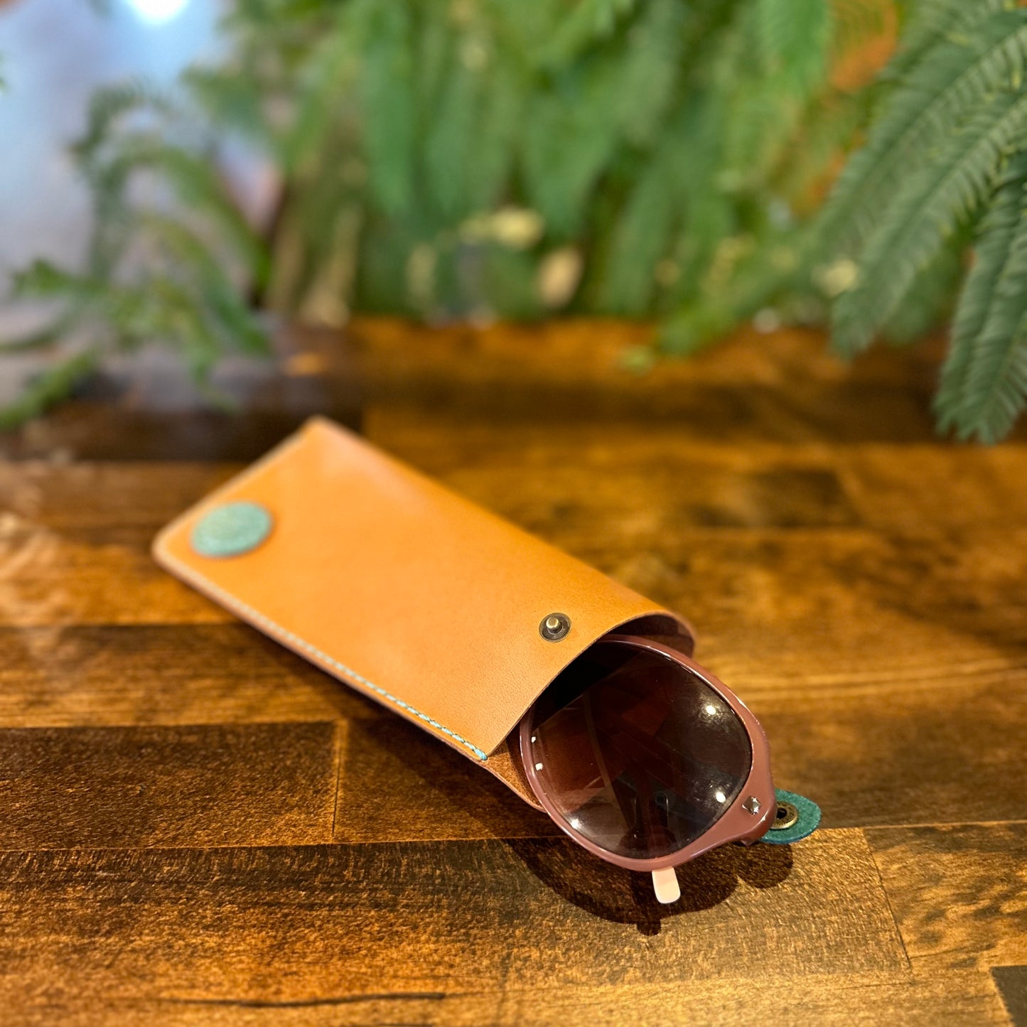 Multi-purpose glasses case with Cow