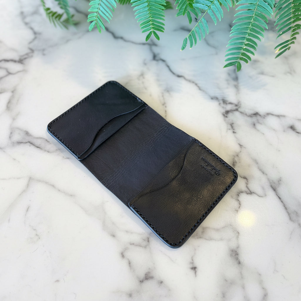 [Kyo-shikagawa] Household Budget Wallet / Black