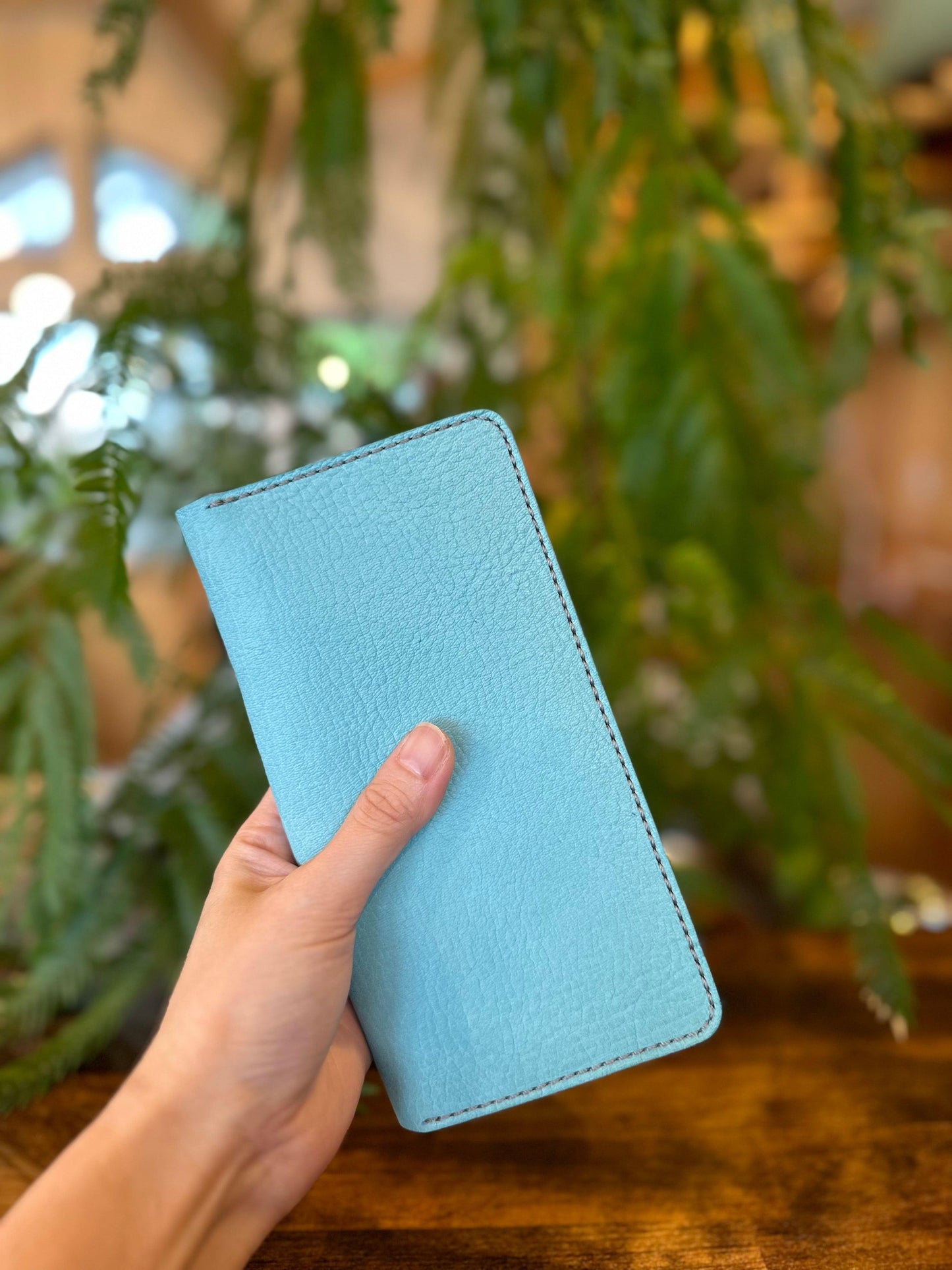 Smart Wallet (Turquoise x Gray)