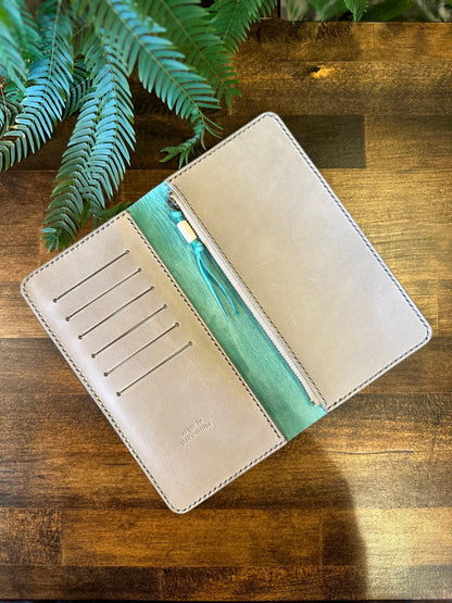 Smart Wallet (Turquoise x Gray)