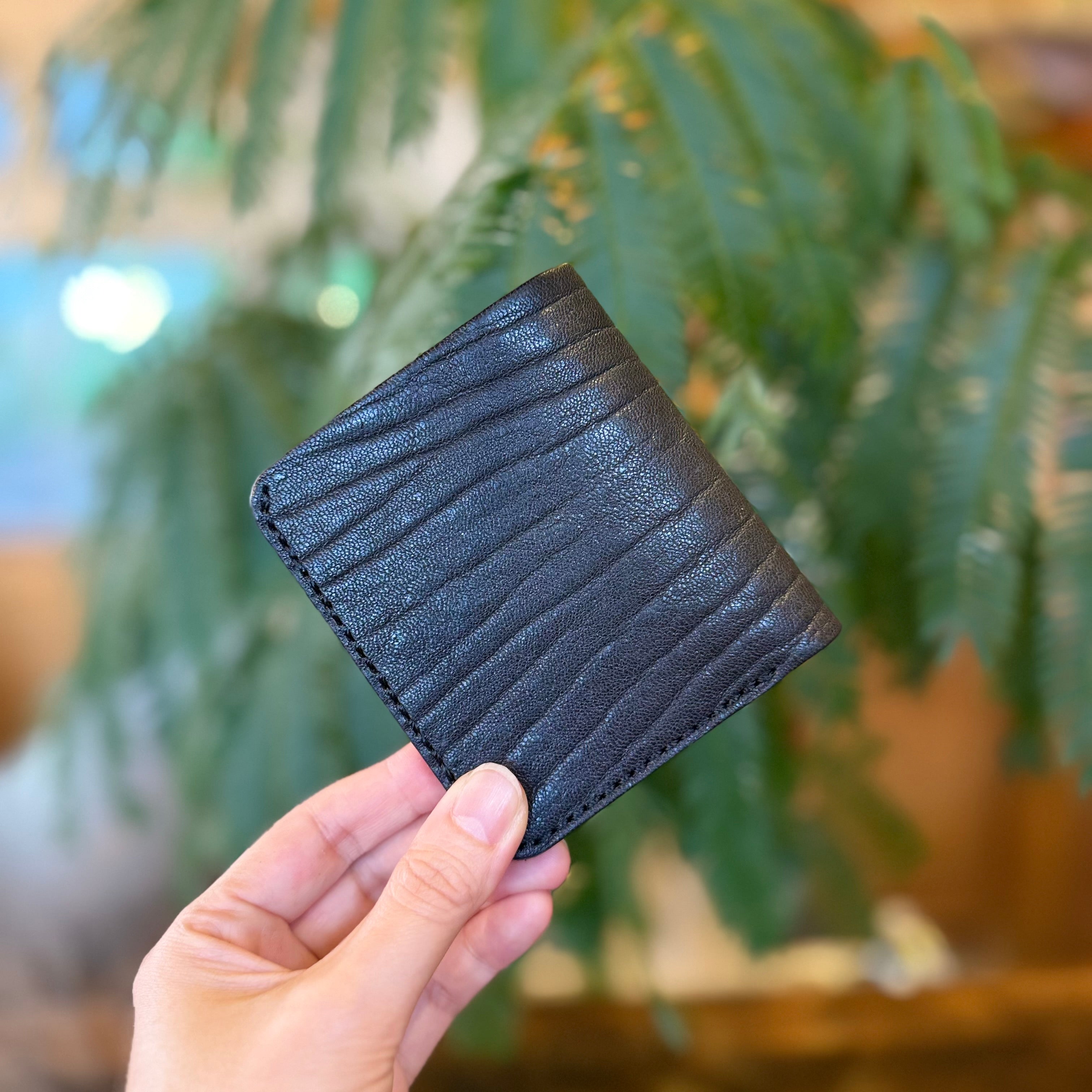 [Kyo-shikagawa] Household Budget Wallet / Black