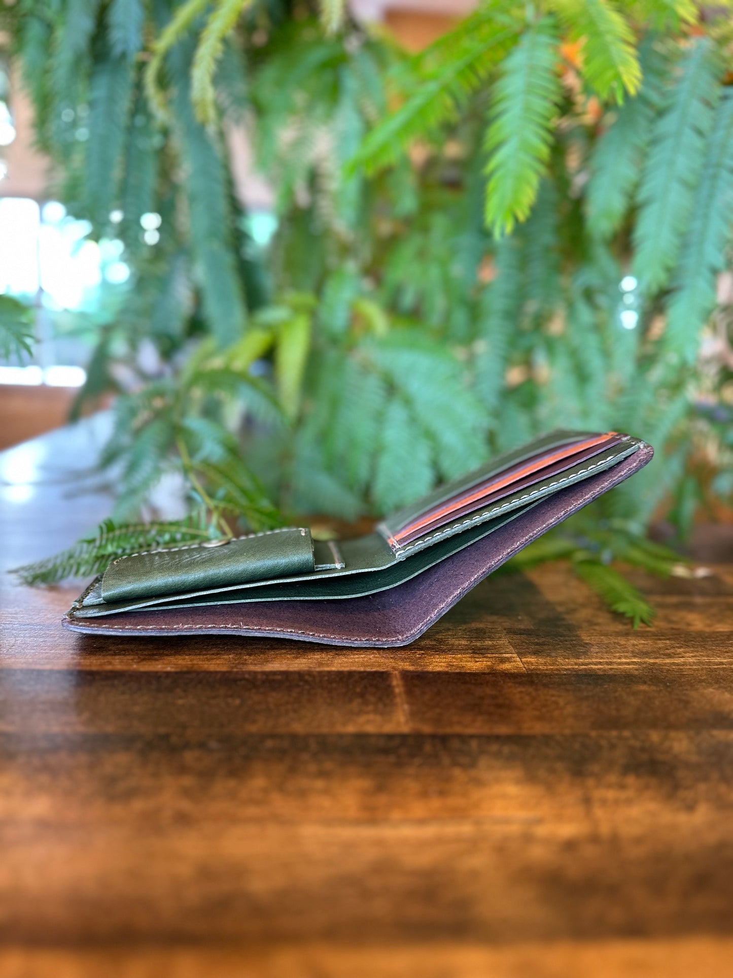 Bi-fold wallet (Jomon cedar)