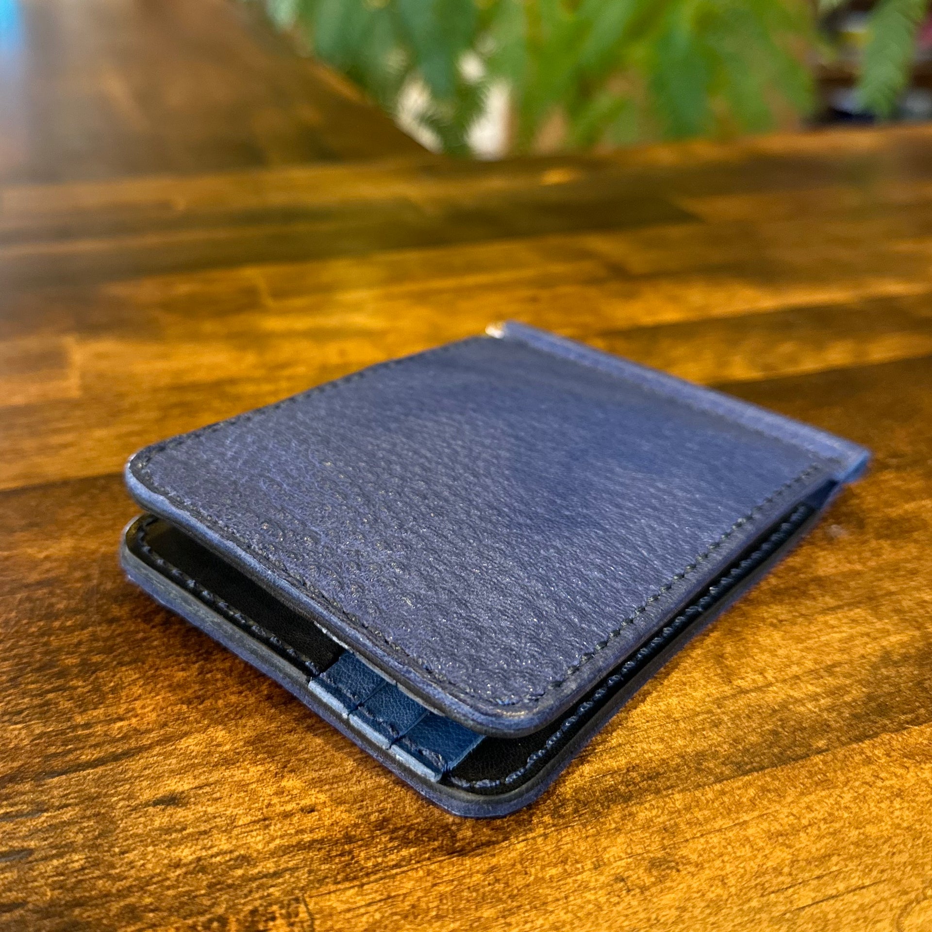 マネークリップ（セミオーダー） – 屋久鹿・革製品のアトリエ