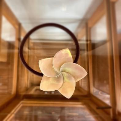 Plumeria Hair Tie