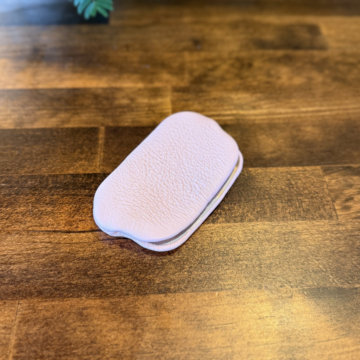 スマートがま口 くすみピンク B